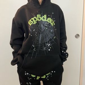 Spider hoodie set
